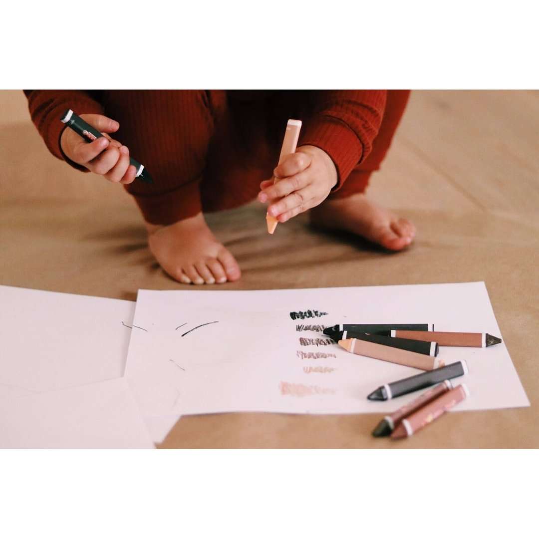 Colour Me Kids Skin Tone Crayons