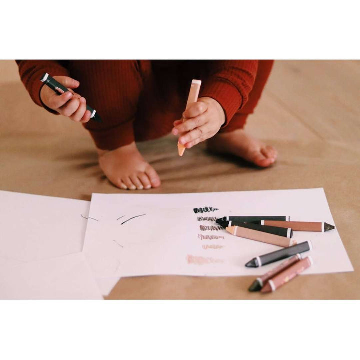 Colour Me Kids Skin Tone Crayons