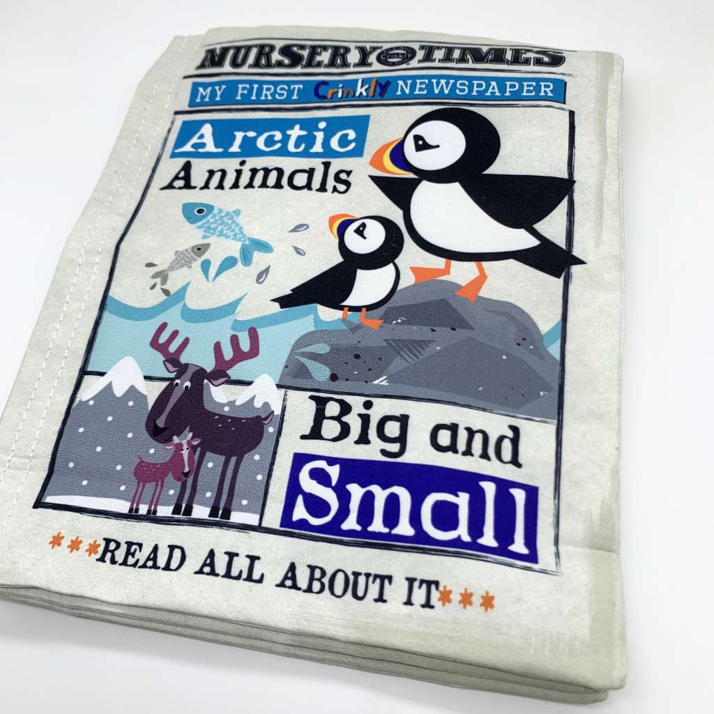 Crinkly Cloth Books: Arctic Animals