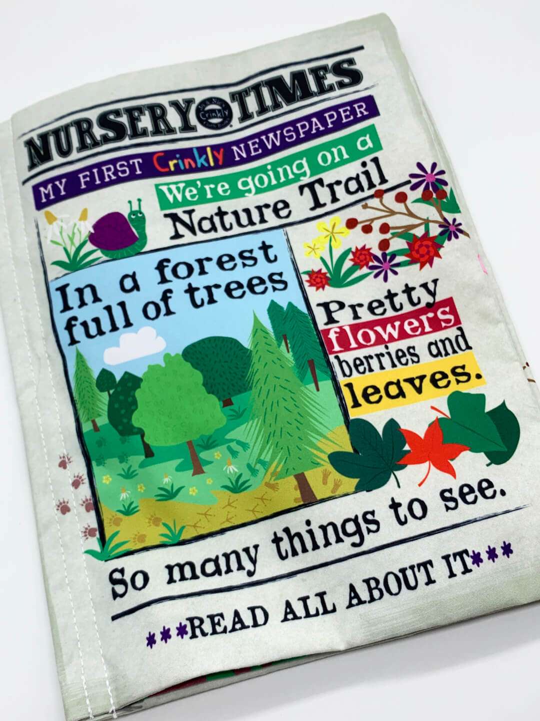 Crinkly Cloth: We're going on a Nature Trail