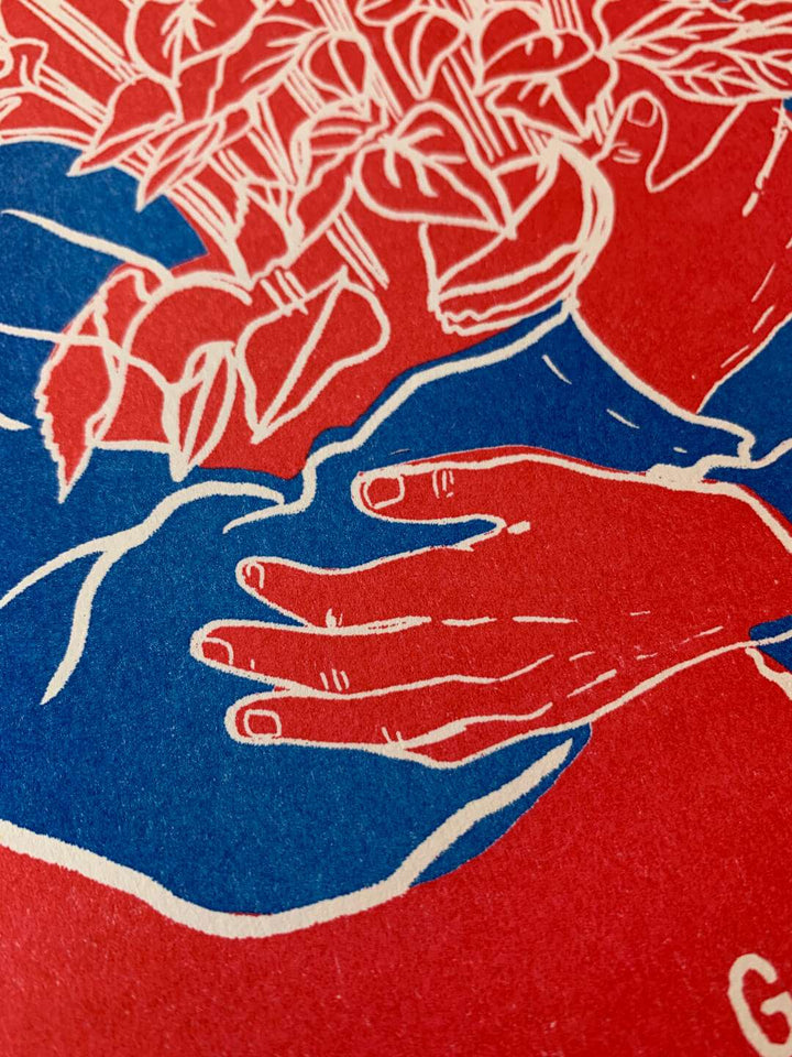 Rosanna Morris X BAM Exclusive 'Grow'  Print