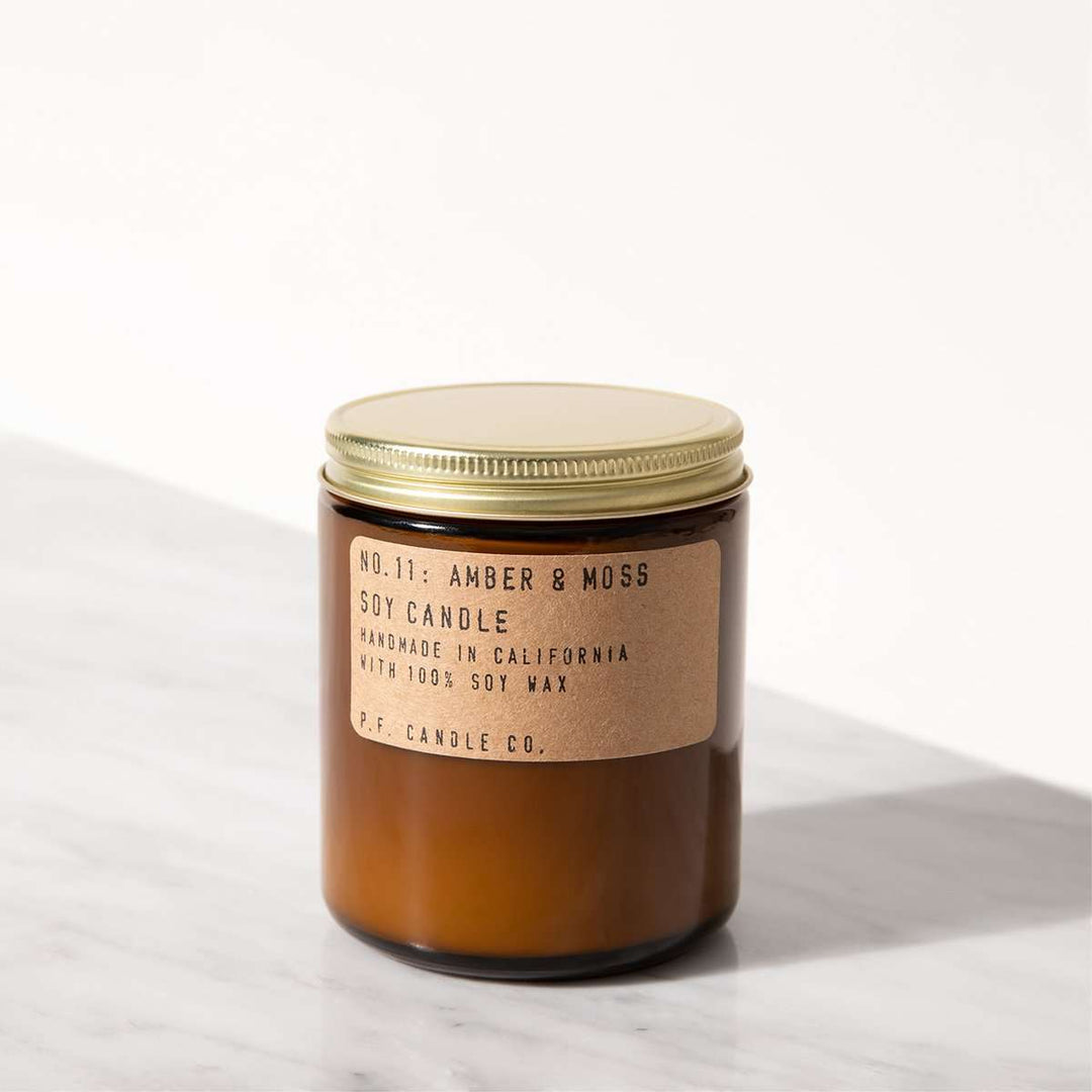 Amber and Moss Jar Candle