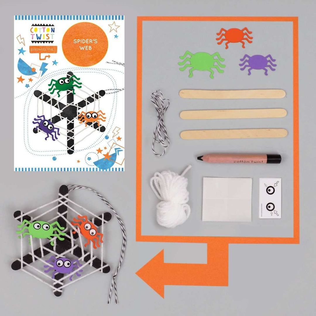 Make Your Own Spider's Web Activity Kit