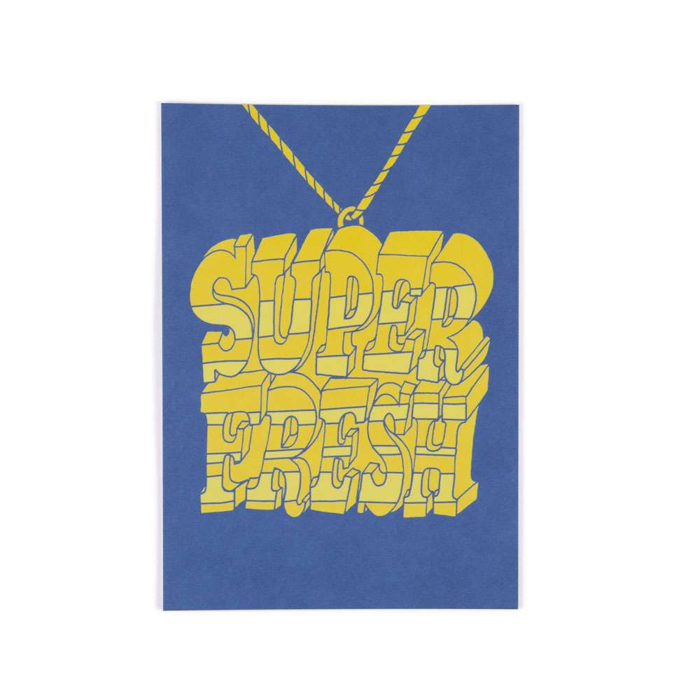 Super Fresh Postcard