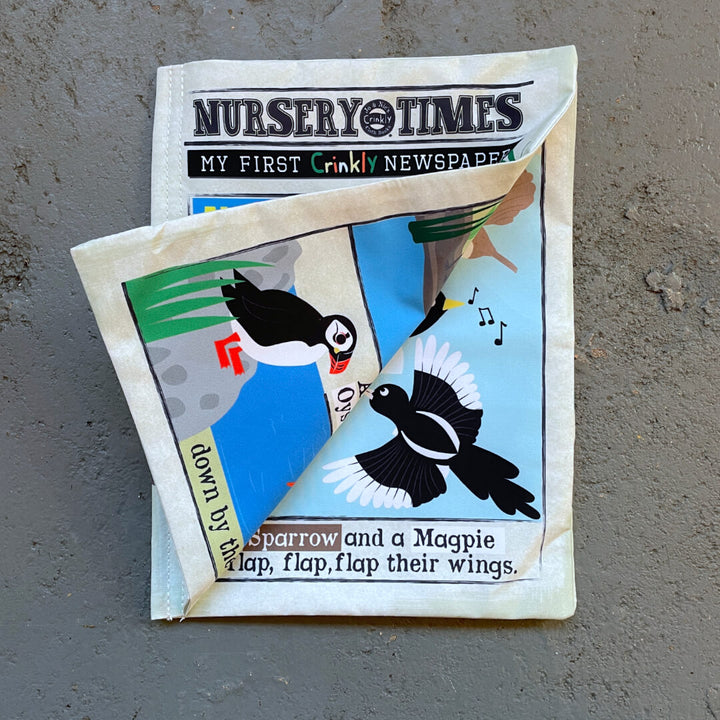 Crinkly Cloth Books: Birds