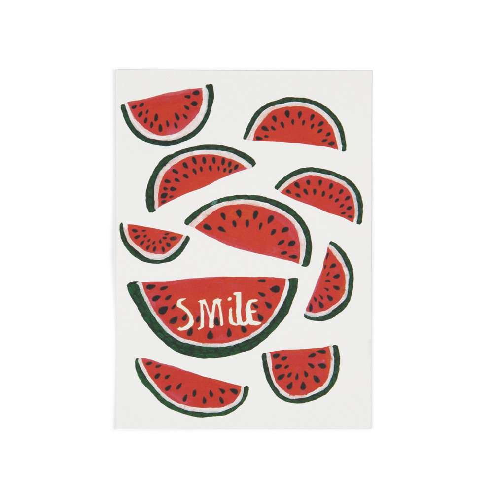 Watermelon Postcard
