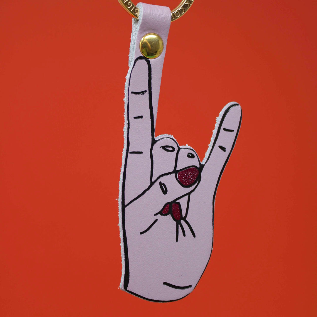 Hand Sign Key Rings