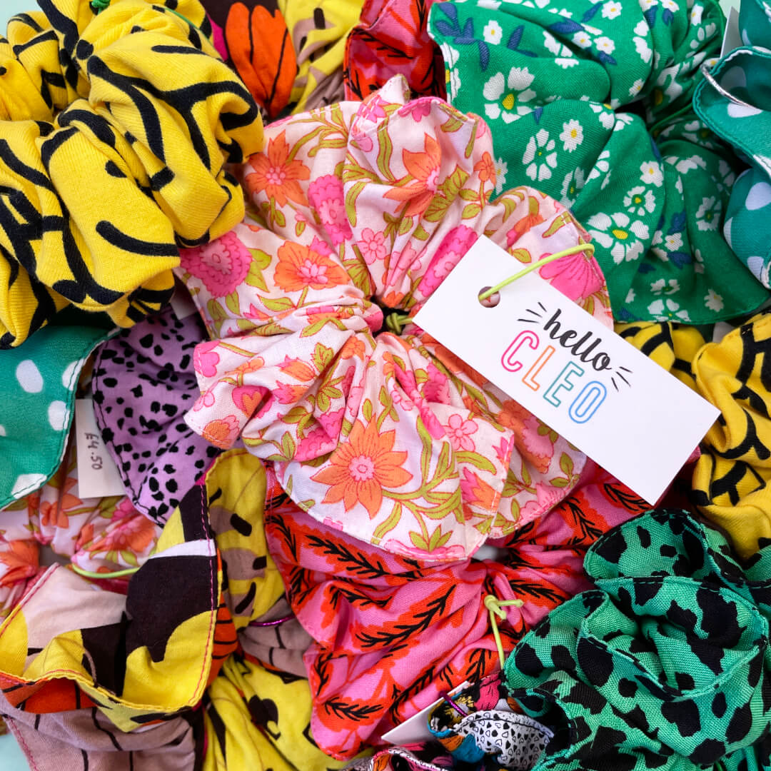 Zero Waste Hair Scrunchies