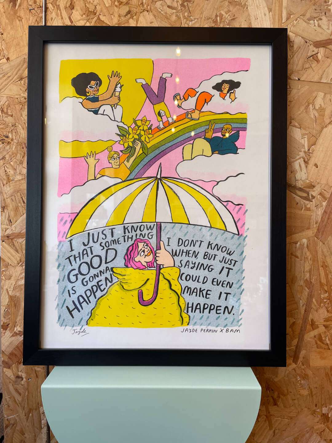 Jayde Perkin X BAM Exclusive Cloudbusting Print