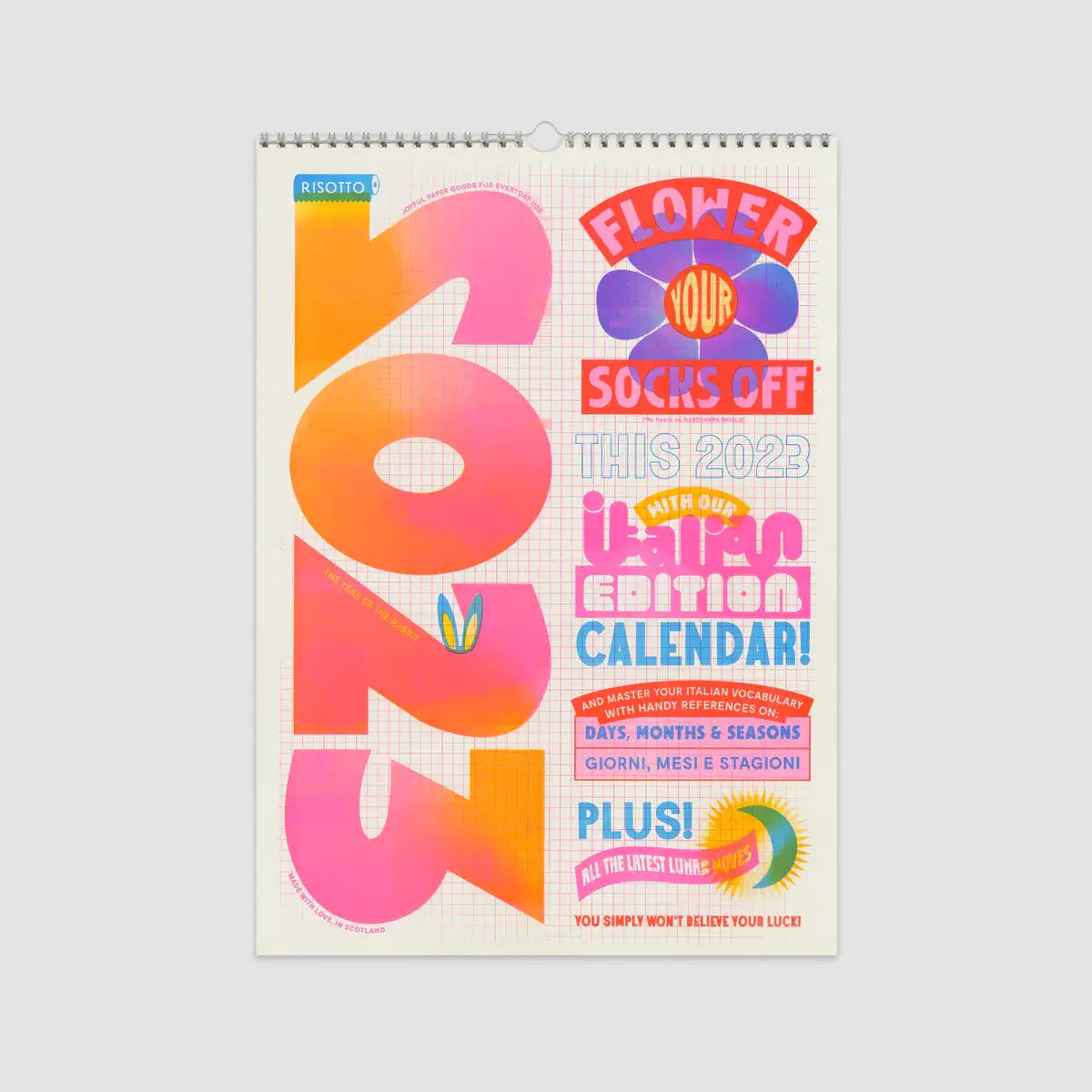 Risotto Studio 2023 Calendar BAM Store + Space