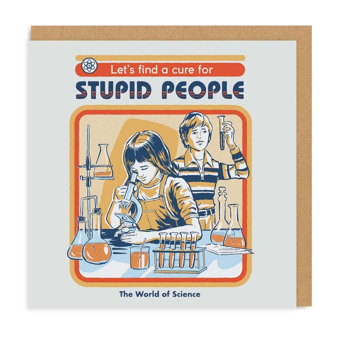 Let's Find A Cure Greetings Card