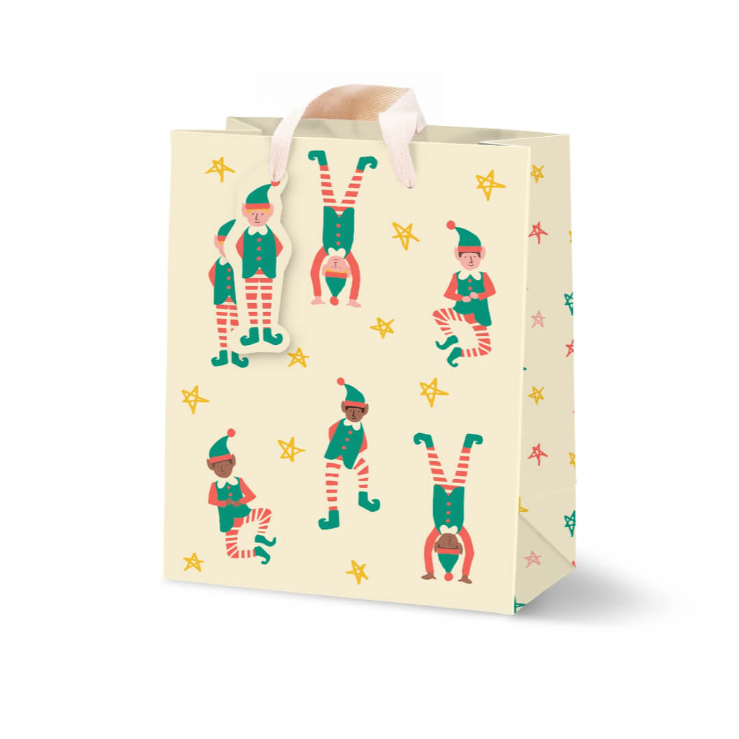 Elf Party Medium Gift Bag