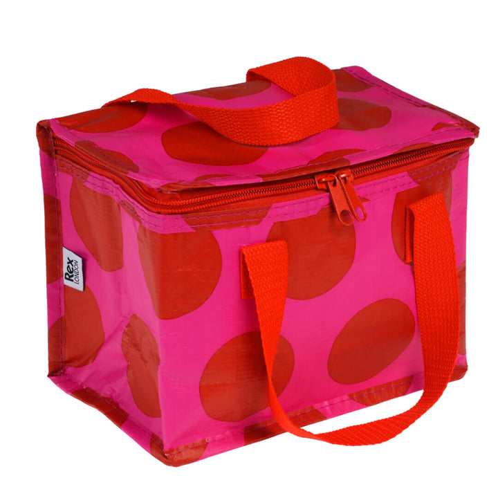 Pink & Red Lunch Bag