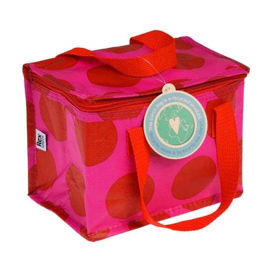 Pink & Red Lunch Bag