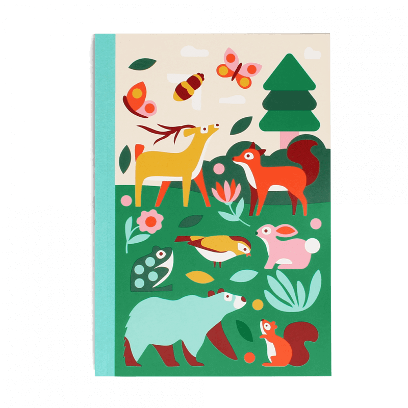 Woodland A5 Lined Notebook