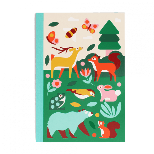 Woodland A5 Lined Notebook