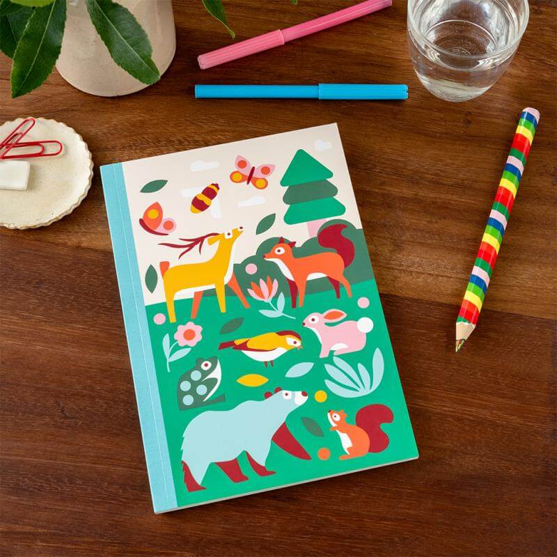 Woodland A5 Lined Notebook