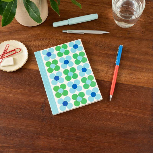 Blue Daisy A6 Notebook