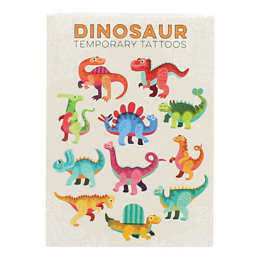 Colourful Dinosaur Temporary Tattoos