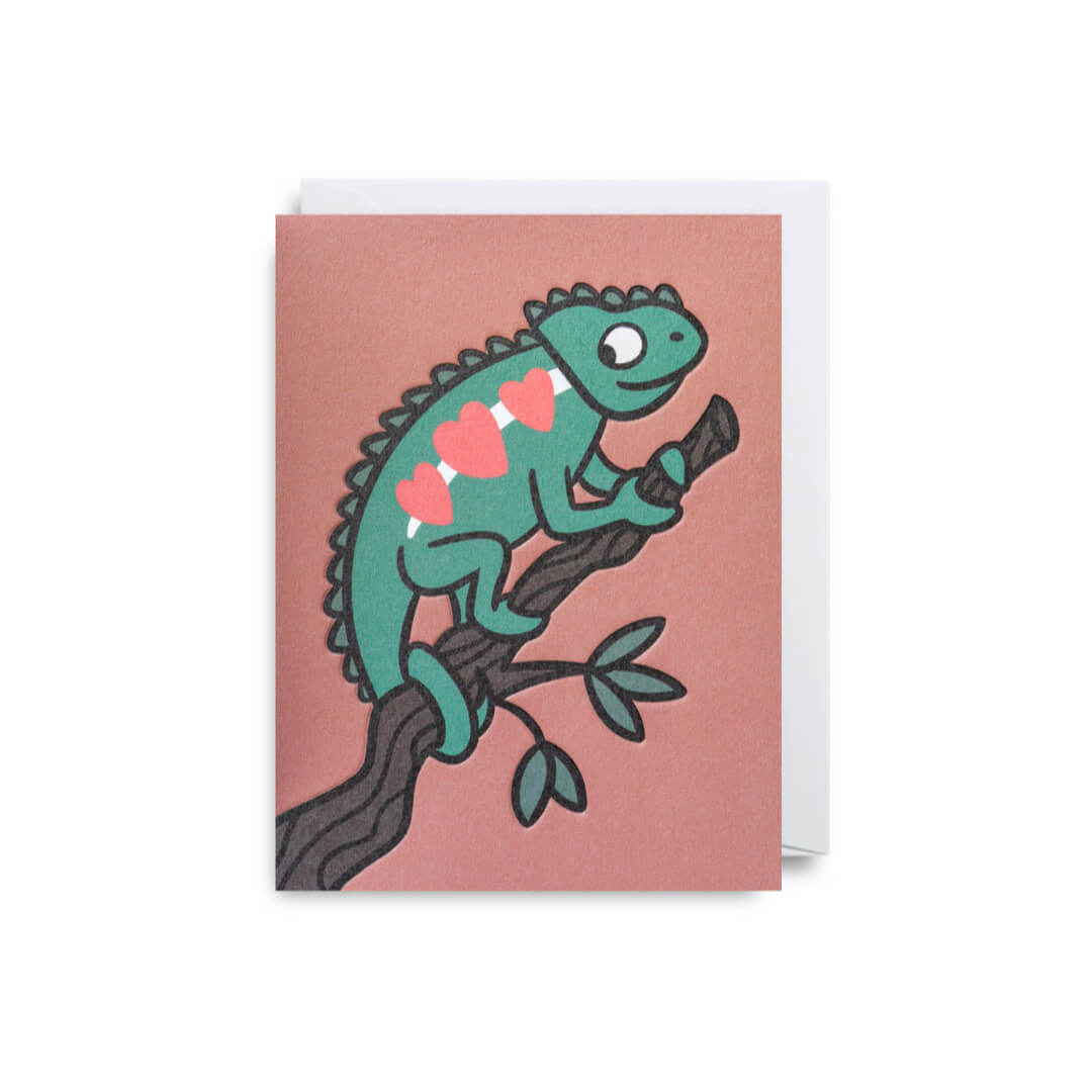 Chameleon Mini Greetings Card