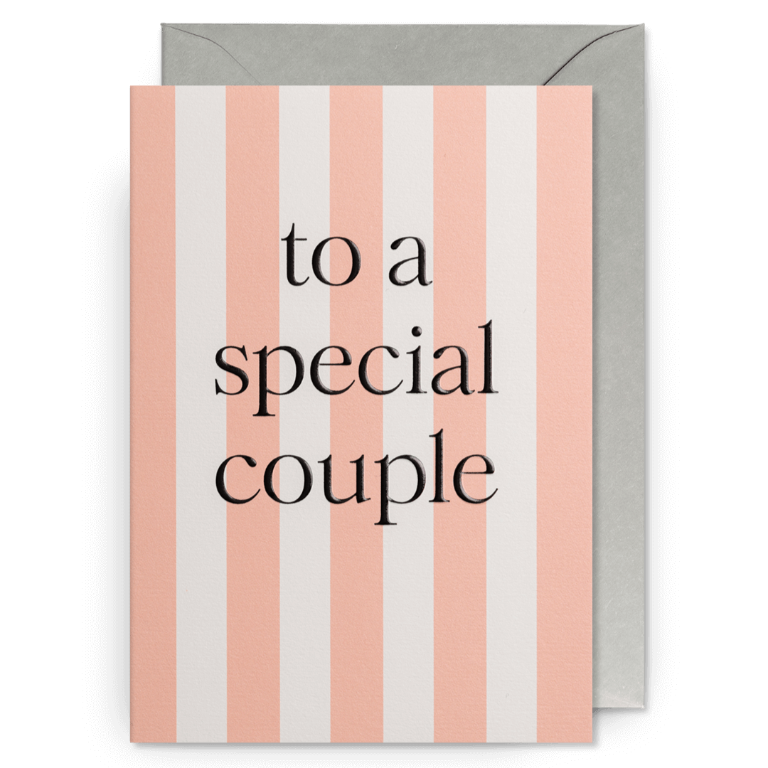 Special Couple Greetings Card