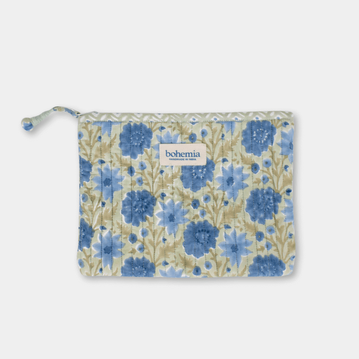 Sage Bohemia Large Zip Pouch