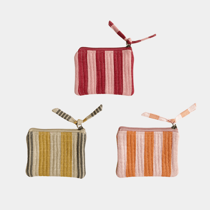 Jaipur Stripe Coin Purse