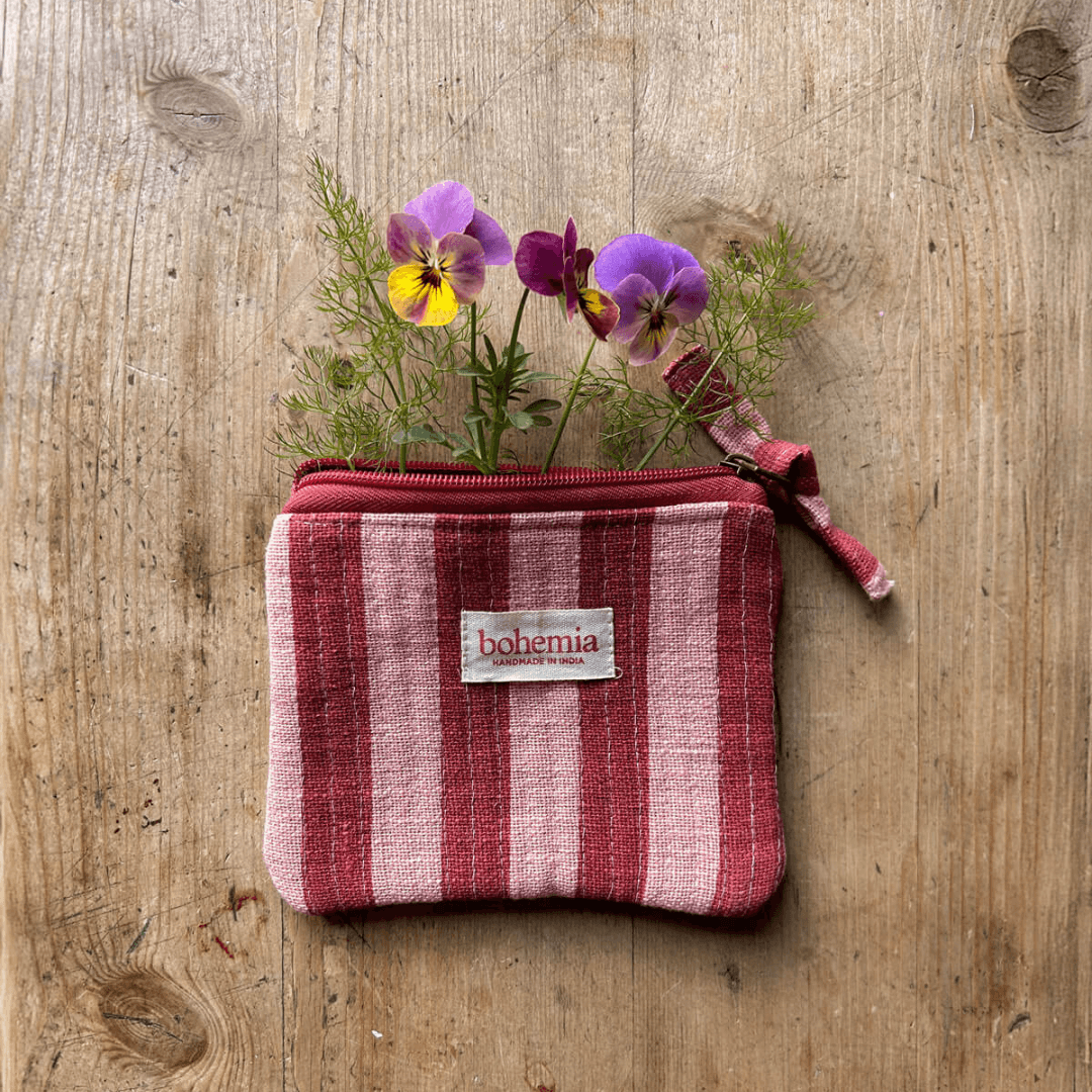 Jaipur Stripe Coin Purse