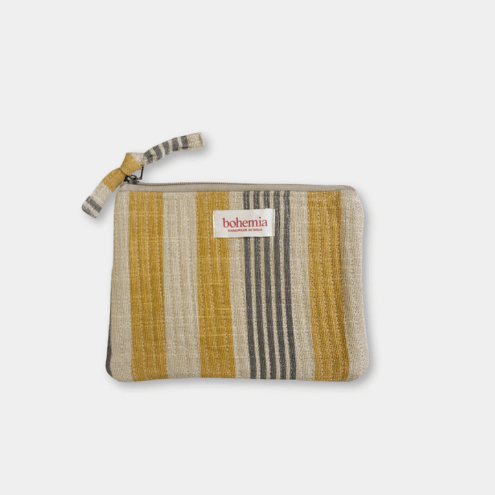 Jaipur Stripe Medium Pouch