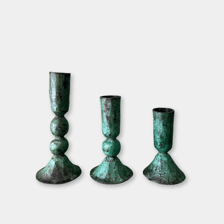 Bohemia Verdigris Austen Candle Holder