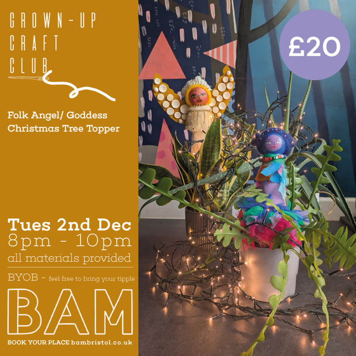 Grown Up Craft Club: Folk Angels