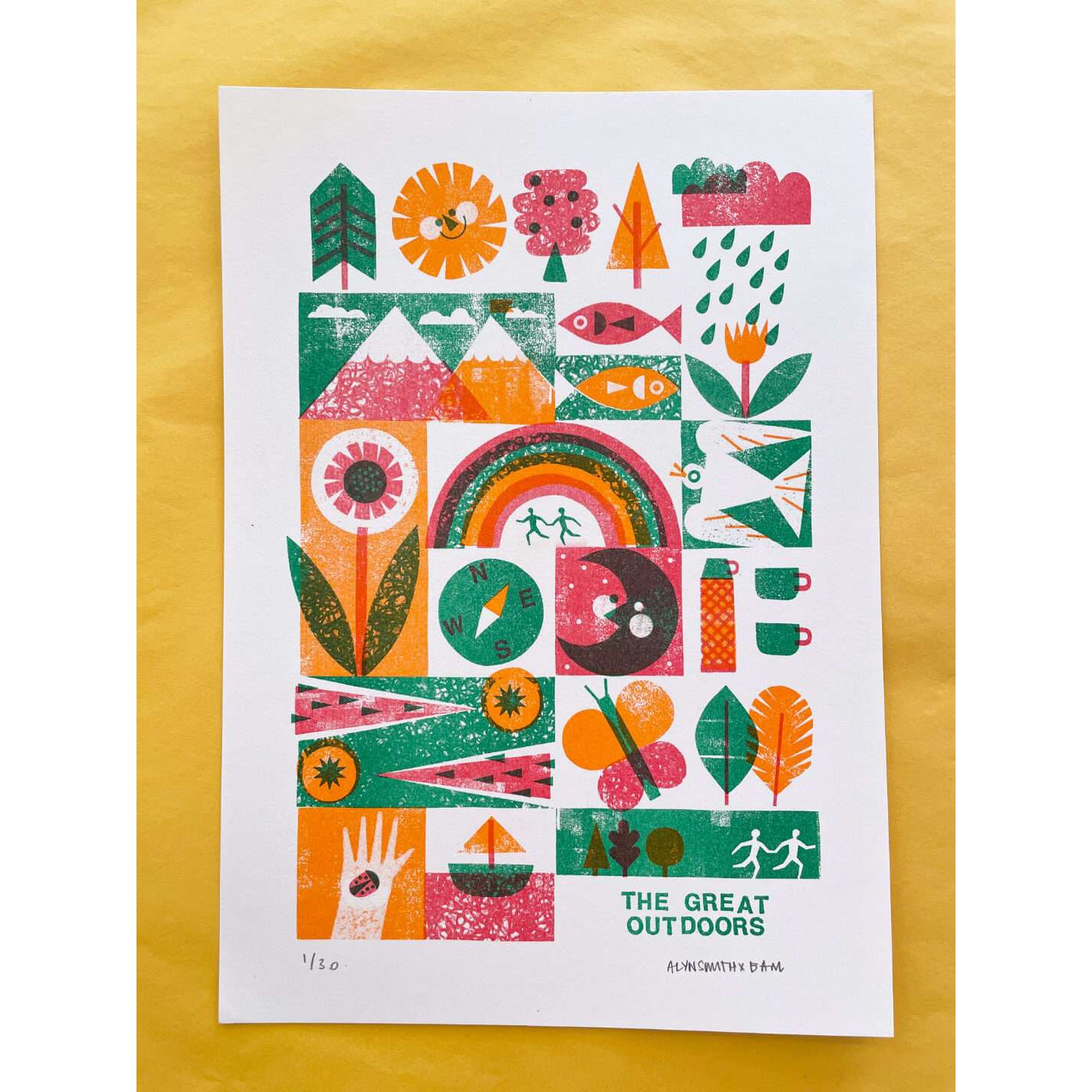 Alyn Smith X BAM 'The Great Outdoors' Print