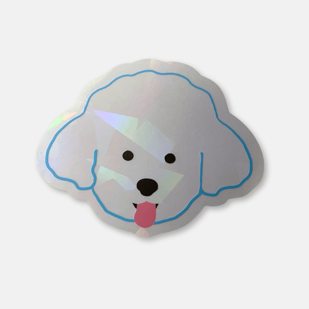 Dog Suncatcher Sticker