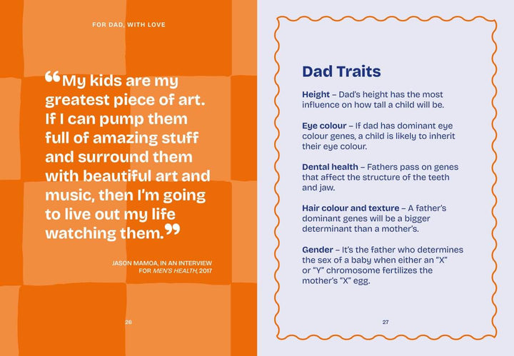 For Dad, With Love