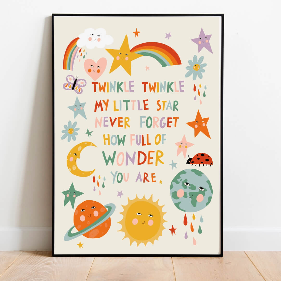 Twinkle Twinkle A4 Print