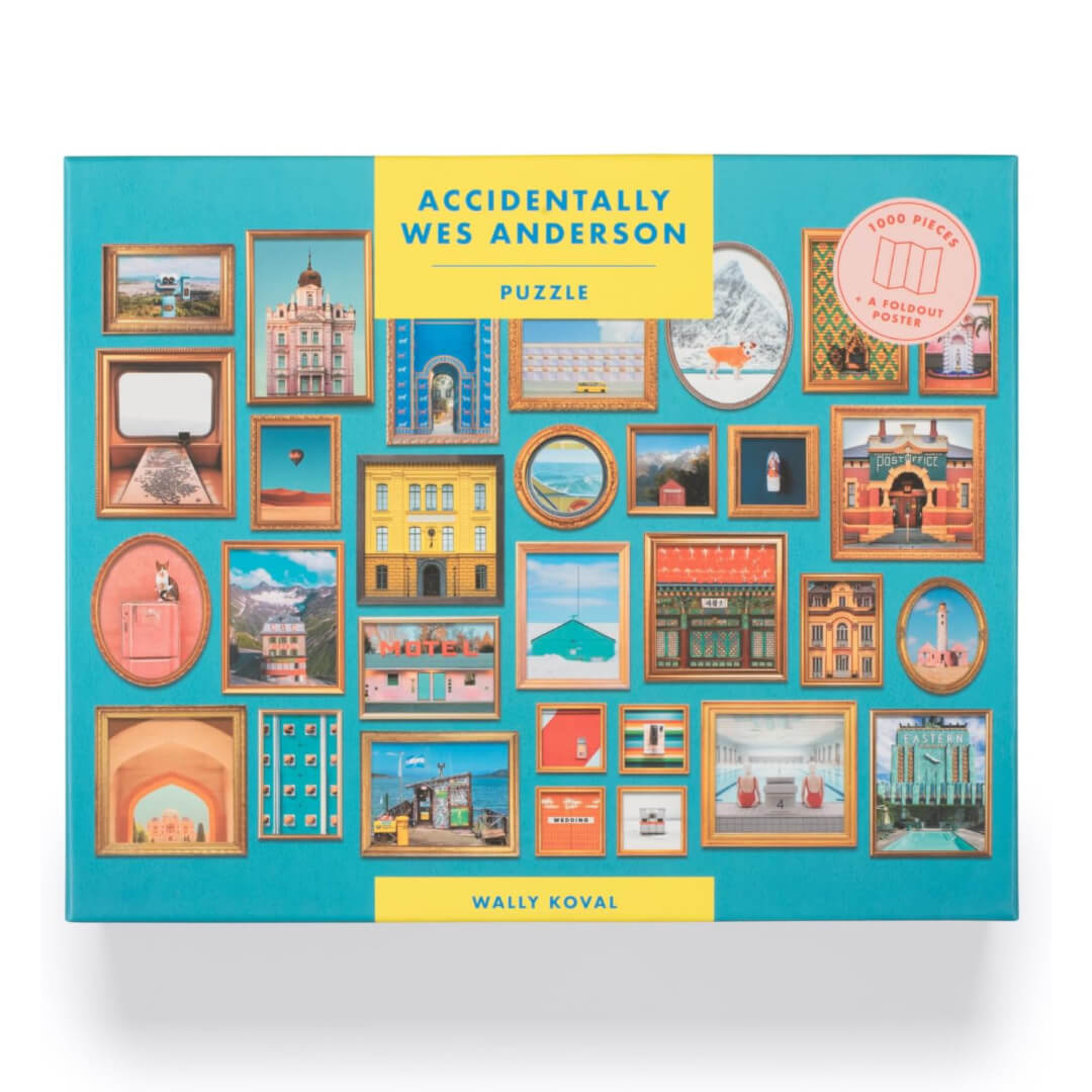 Accidentally Wes Anderson 1000 Piece Puzzle BAM Store + Space