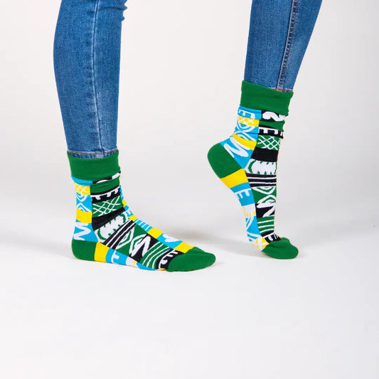 Afropop Adinkra Socks: Medium