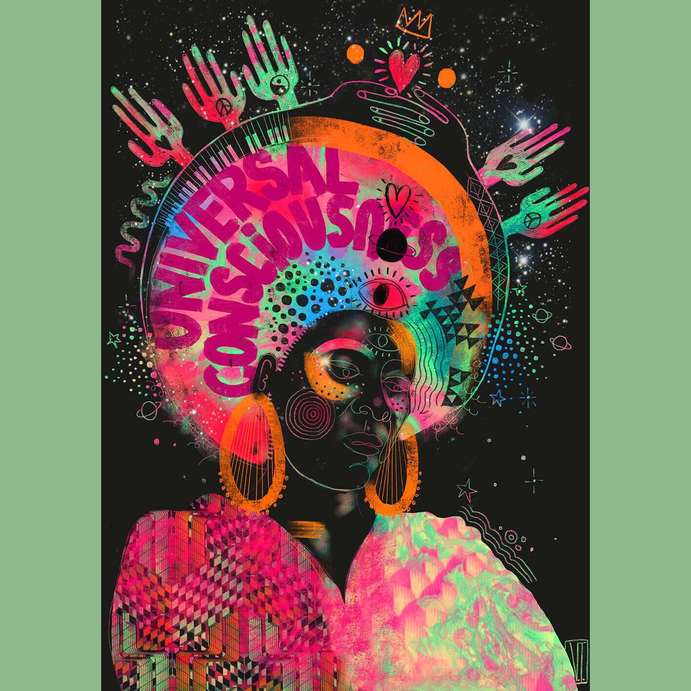 Alice Coltrane Art Poster