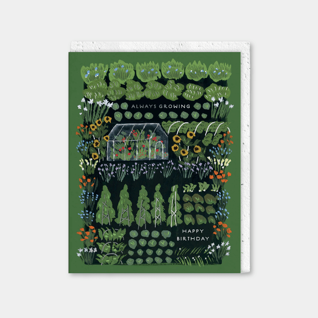 Always Growing Birthday Greetings Card