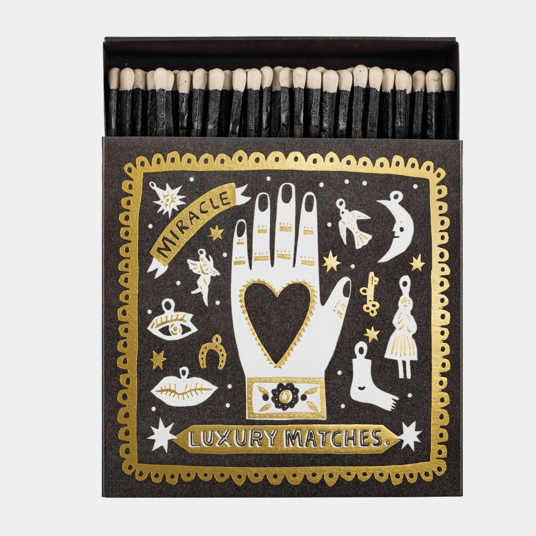 Black Miracle Box of Matches