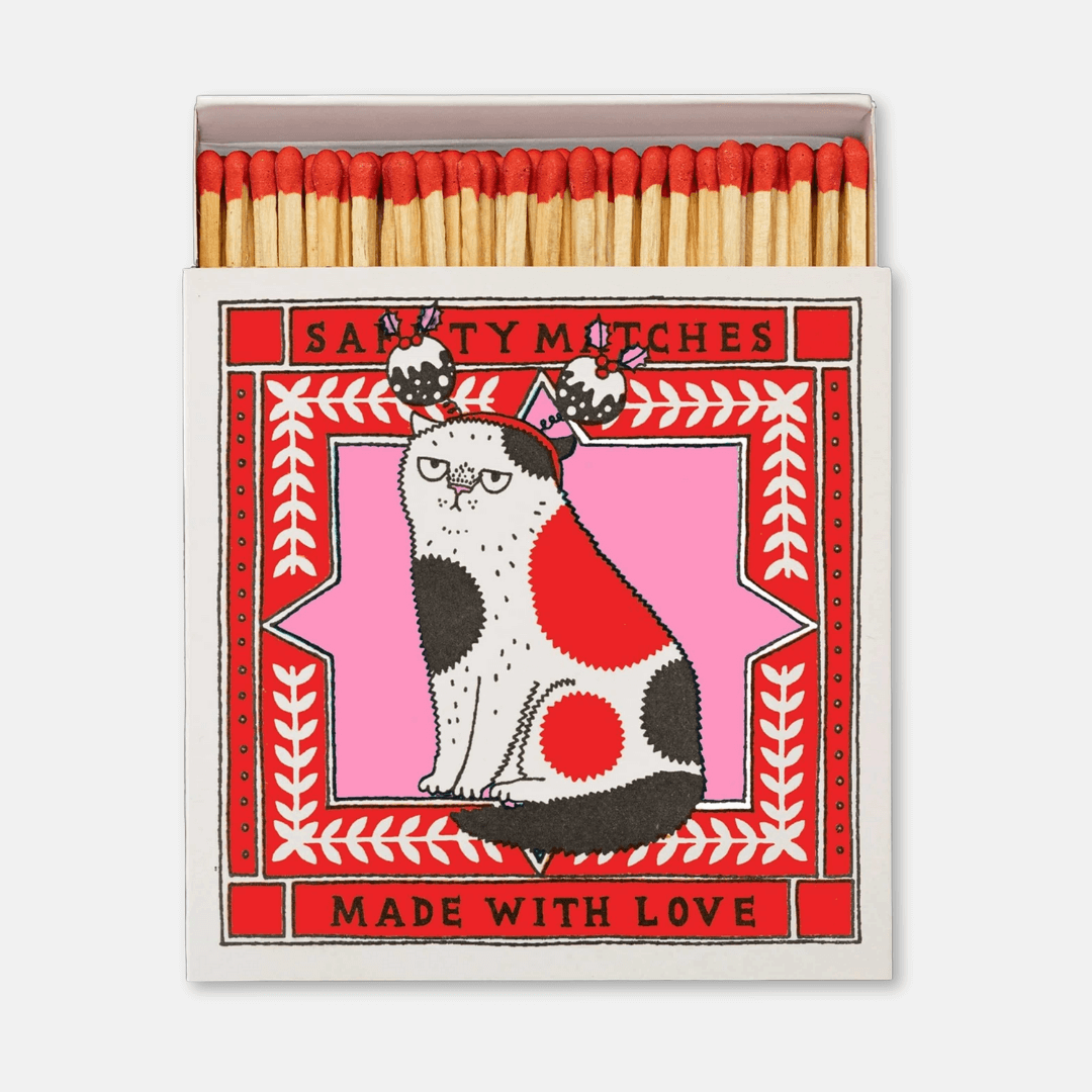 Christmas Cat Box of Matches
