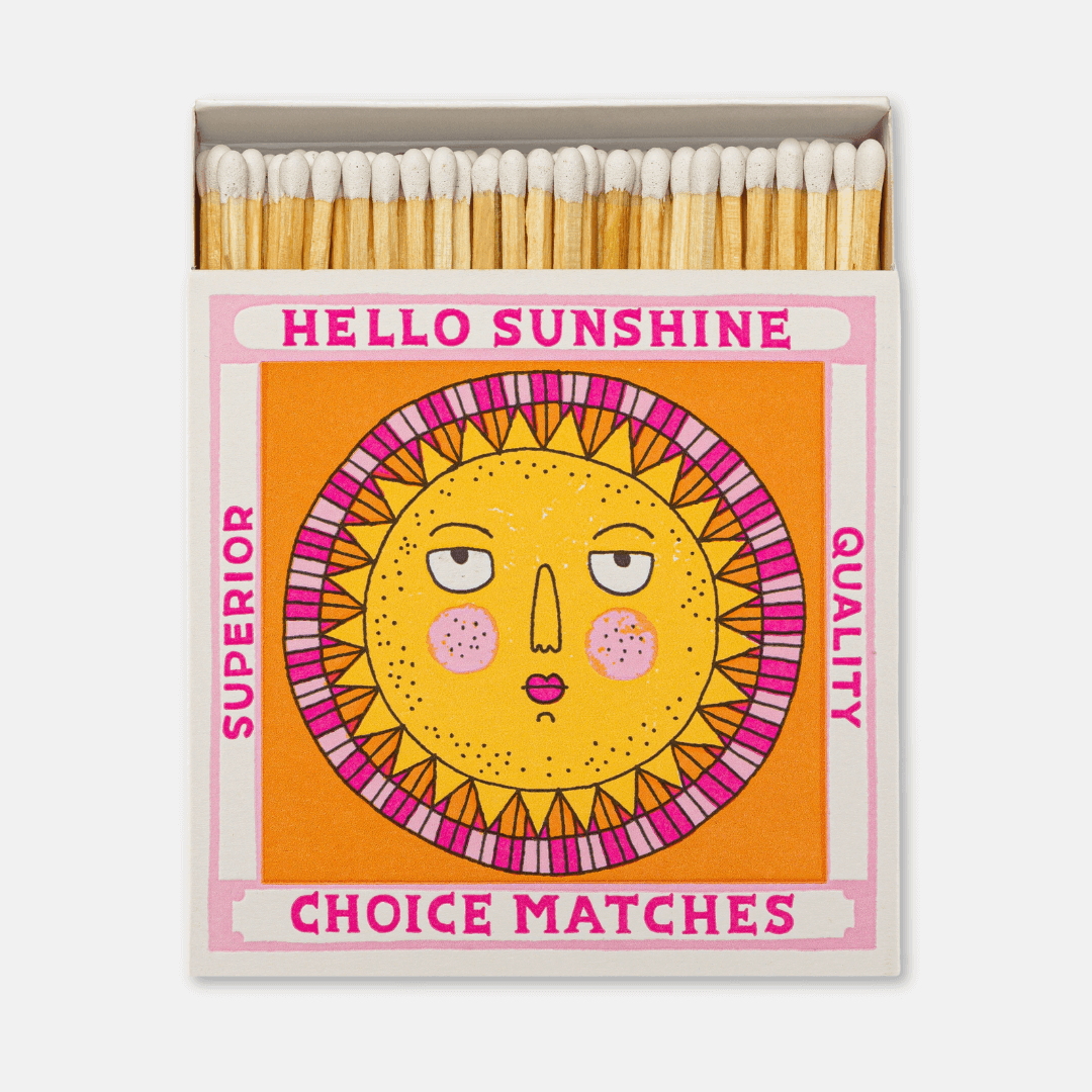 Hello Sunshine Box of Matches