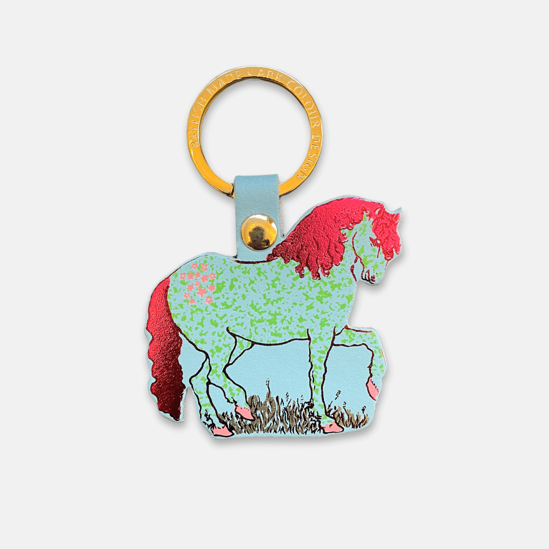 Giddy Up Horse Keyring