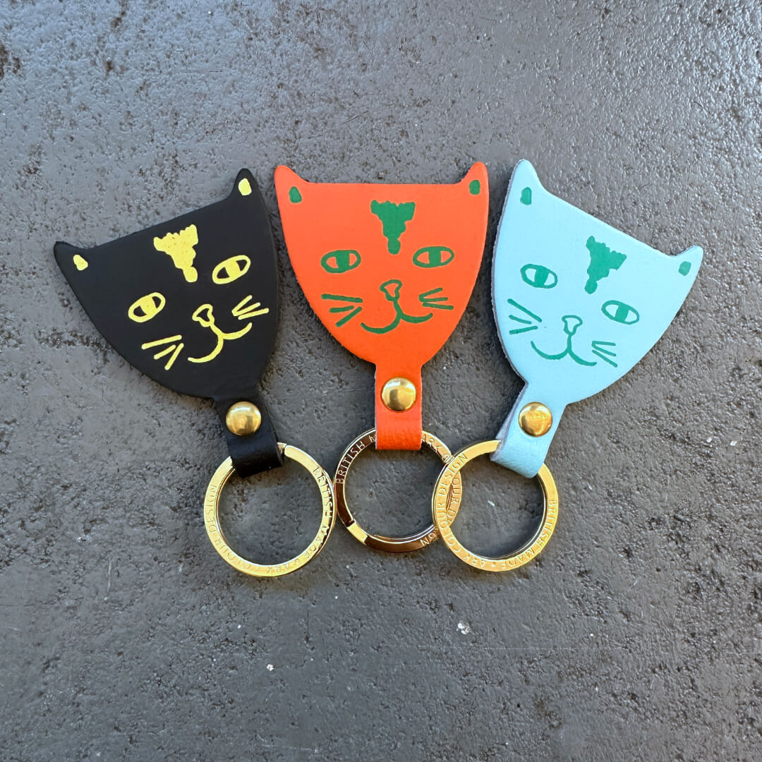 Cat Head Key Ring – BAM Store + Space