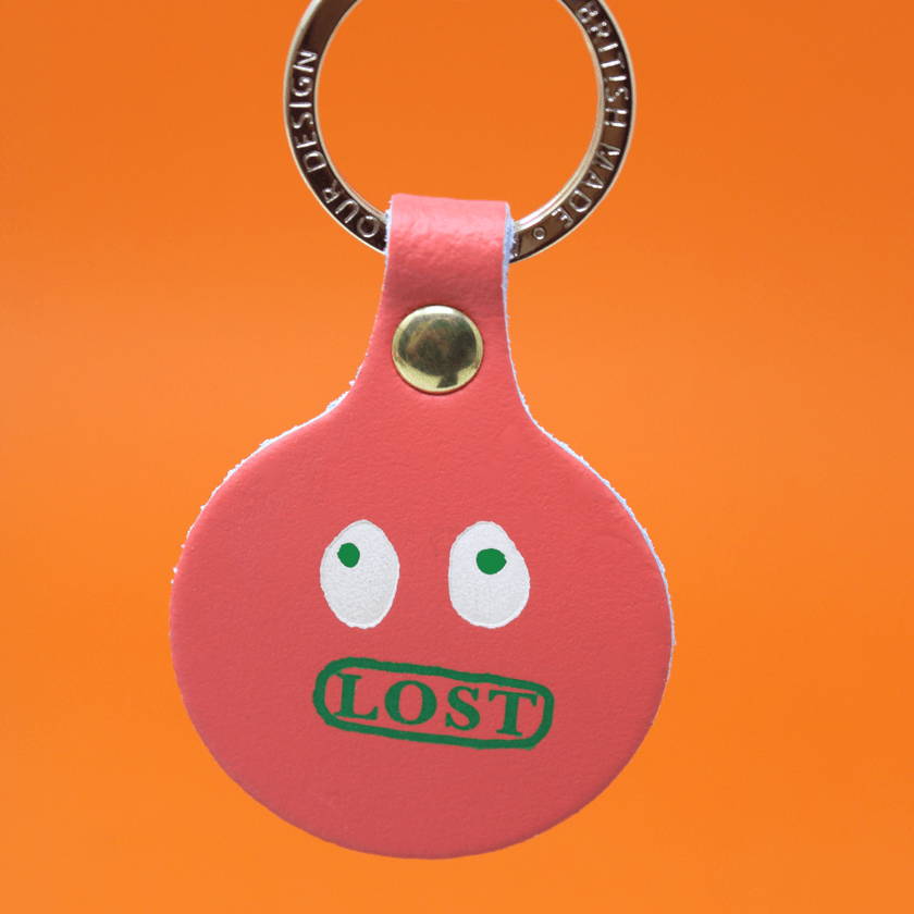 Lost Face Keyring