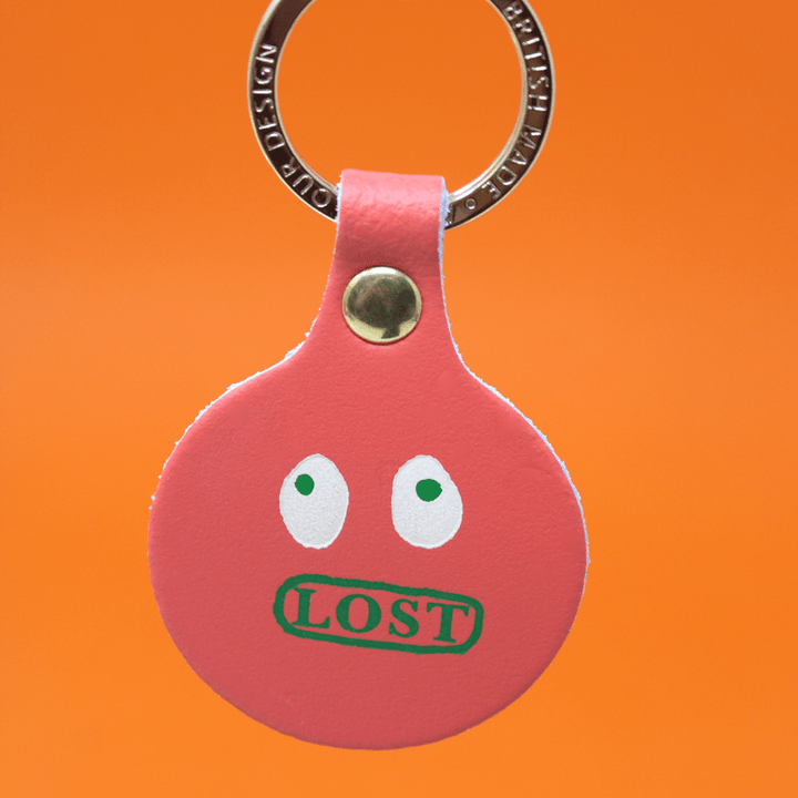 Lost Face Keyring