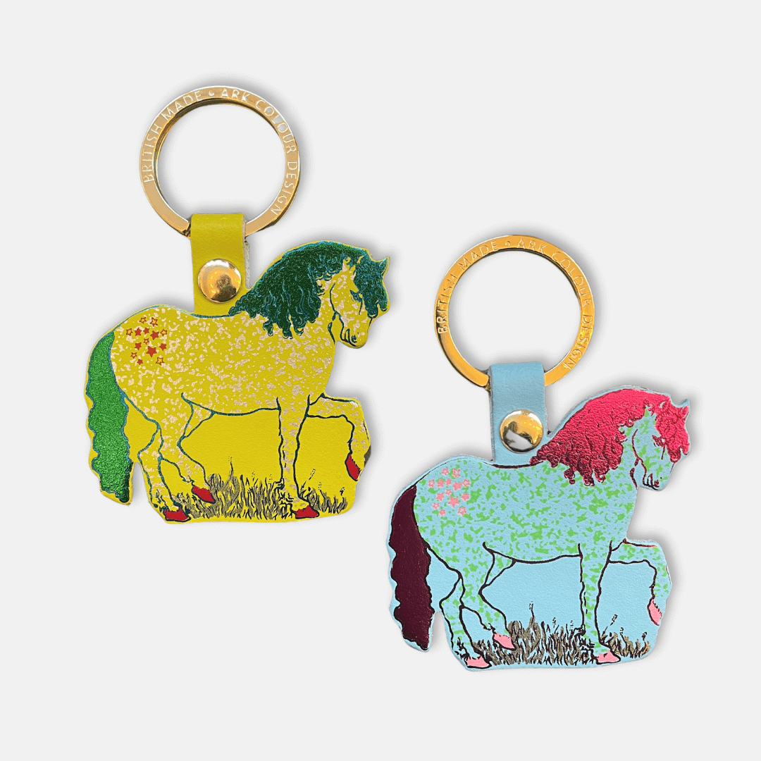 Giddy Up Horse Keyring