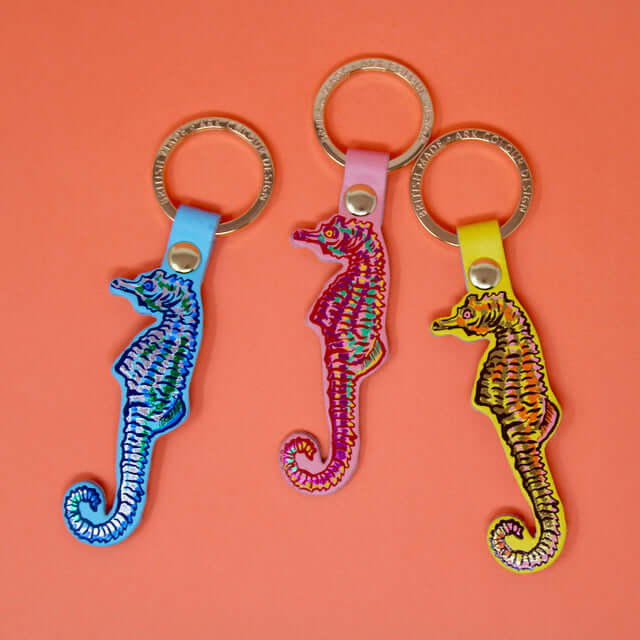 Seahorse Key Horse Keyring