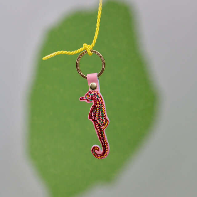 Seahorse Key Horse Keyring