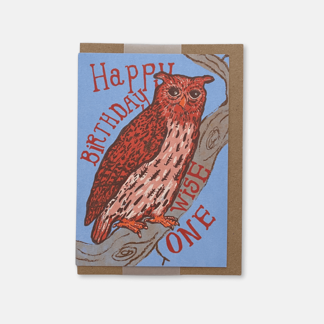 Wise One Birthday Greetings Card